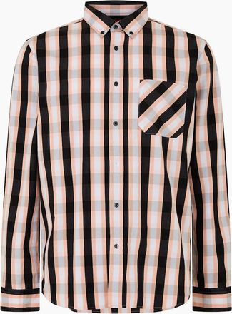 HUGO BOSS Mens Mens 10250339 01 Oxford Shirt - Pastel Red - Size: Regular/34