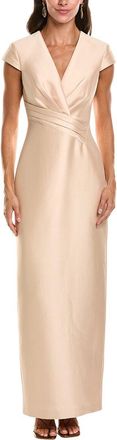 Badgley Mischka Cap Sleeve Gown