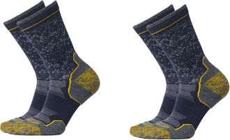 Rei Co-Op Flash Merino Wool Lightweight Crew Socks - 2 Pairs Blue S