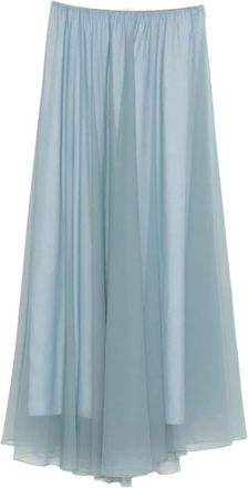 Forte_Forte Maxi Skirts, female, Gray, S, Long Chiffon Skirt