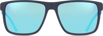Fila SFI522 Polarized J99P Mens Sunglasses Blue Size 58