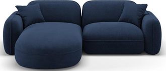 CXL by Christian Lacroix 3-Sitzer Designer Ecksofa Lucien mit Eckteil links - Samtbezug Bubble