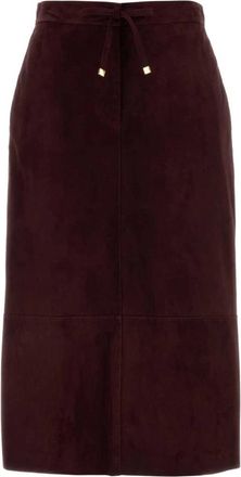 Max Mara Dames, Rokken, Rood, Maat: 2XS
