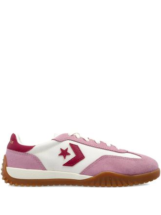 Converse Sneakers Run Star in pelle scamosciata - Rosa
