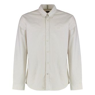 HUGO BOSS Hugo, Casual Shirts, male, Beige, Size: 2XL H-Roan Oxford Shirt