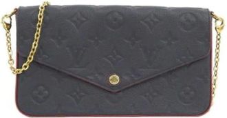 Louis Vuitton Pre-owned Cross Body Bags, female, Black, Size: ONE SIZE Pre-owned Pochette Shoulder Bag
