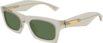 Bottega Veneta Ribbon Sunglasses - unisex - Bottega Veneta - Sunglasses - Beige - 51 MM - Accessories