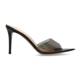 Gianvito Rossi Heeled Mules, female, Black, Size: 8 1/2 US Elle 85