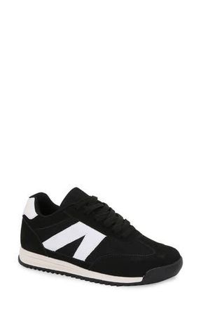 Berness Leena Bike Toe Wedge Sneaker in Black at Nordstrom Rack, Size 11