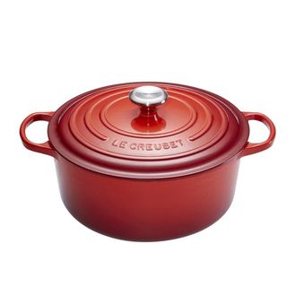 LE CREUSET Cocotte Redonda Le Creuset Signature 26cm Hierro Fundido Cereza