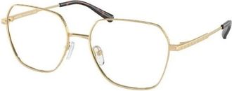 Michael Kors Avignon Eyeglasses - Dames - Brillen - Geel - 56 MM - Accessoires