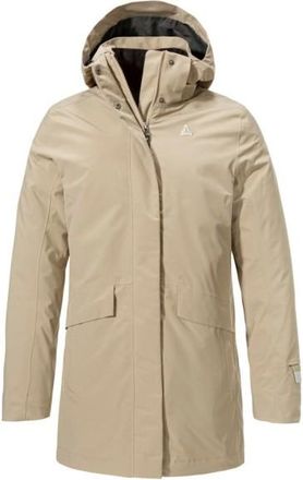 Schöffel 3in1 Parka Borkol Parka für Damen | beige