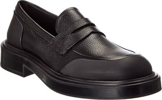 Ferragamo Ferragamo Dry Leather Penny Loafer
