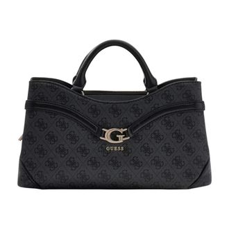 Guess Handbags, female, Gray, ONE SIZE, Dea Girlfriend Satchel