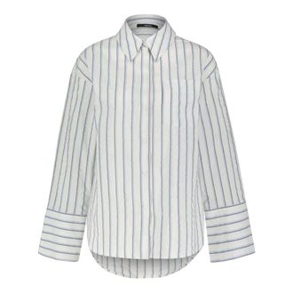 someday Blouse met lange mouwen - Dames - Blouses & Shirts - Veelkleurig - Maat: L Katoen