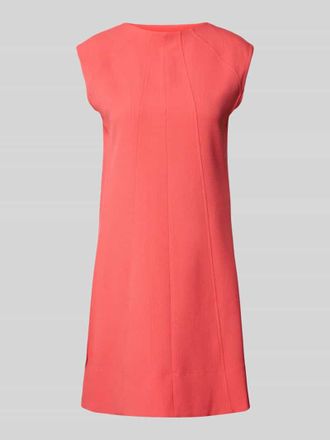 DKNY Minikleid mit Strukturmuster in Hellrot, Gr&ouml;&szlig;e 36