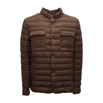 Herno Heren, Jassen, Bruin, Maat: XL Polyamide