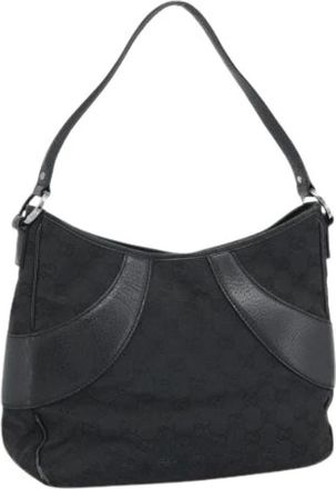 Gucci Pre-owned Borsa a Spalla Vintage GG Canvas - - Pre-owned - Donna - Nero - ONE SIZE