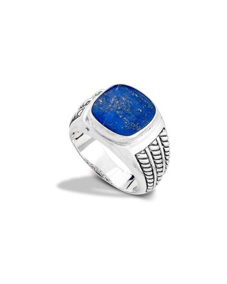 Samuel B. Silver 7.50 Ct. Tw. Lapis Ring