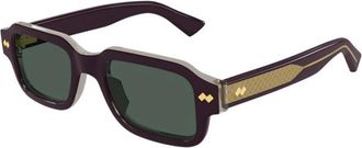 Bottega Veneta Bv 1442S 004 Zonnebril - Heren - Zonnebrillen - Paars - 51 MM - Accessoires