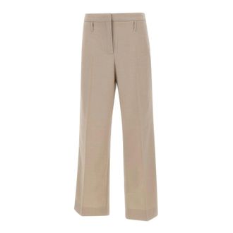Birgitte Herskind Wide Trousers, female, Beige, Size: L Ivano Trousers