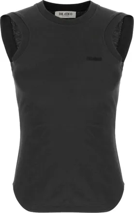 The Attico Donna, Top, Nero, S, new