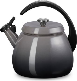 LE CREUSET 2.2-Quart Enameled Stainless Steel Whistling Cloche Kettle in Oyster at Nordstrom