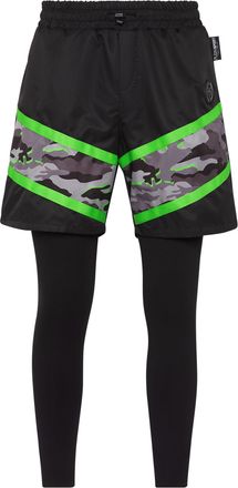 Plein Sport Sport Leggings Camouflage