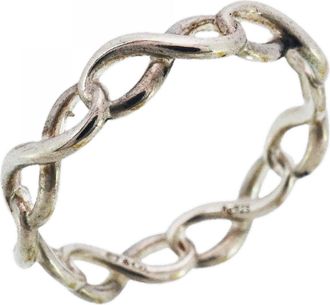 Tiffany & Co. Silver 925 Band Ring (Pre-Owned)