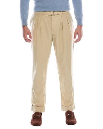 Officine G&eacute;n&eacute;rale Officine Generale Pierre Garment-Dyed Linen-Blend Pant