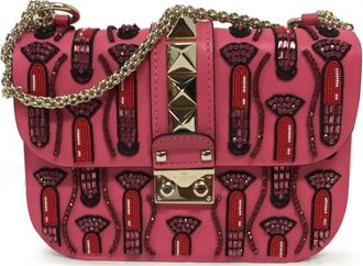 Valentino Garavani Borsa a spalla - Rosa