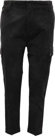 Paolo Pecora Hombre, Pantalones, Negro, Talla: L