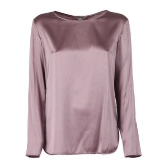 Max Mara Moldava Blouse - female - Max Mara - Blouses - Purple - M - Blouses & Shirts