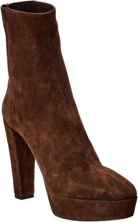 Aquazzura Saint Honore 120 Suede Boot