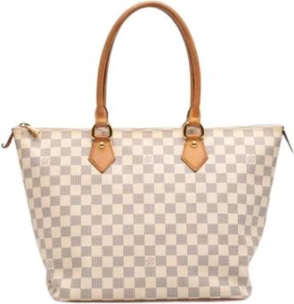 Louis Vuitton Pre-owned Tote Bags, female, White, Size: ONE SIZE Pre-owned Vintage Tote Bag
