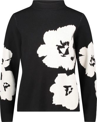 Betty Barclay Truien & Vesten, Dames, Zwart, S, Polyester, Fijn Gebreide Pullover