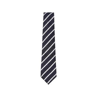 Kiton Ties, male, Multicolor, Size: ONE SIZE Diagonal-stripe Silk Tie