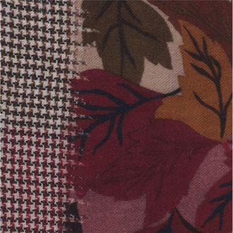 Faliero Sarti Womens Scarf Foliage Multicolour Lyocell Scarfs