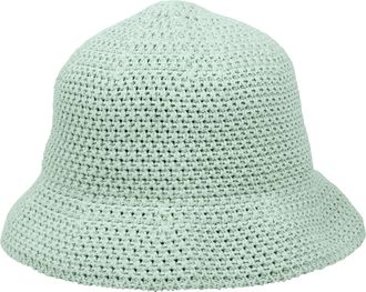 Capelli Strohhut CAPELLI NEW YORK, Damen, salbei, Obermaterial: 100% Polyester, H&uuml;te Strohhut