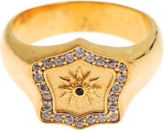 Nialaya Elegant Mens Plated Mens Ring