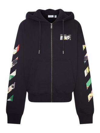 Off-white INDUSTRIAL ARROW ZIP-UP HOODIE - Off-white - Man