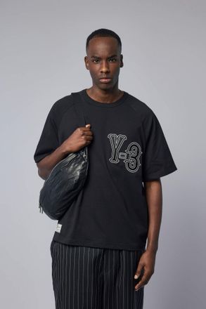 Yohji Yamamoto El5 Gfx SS Tee Black