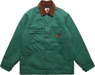 Sky High Farm Giacca KS Graffati - Verde