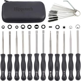Elle Juego De Herramientas Hippotech De 12 Piezas Para Ajuste De Carburador Con Destornillador De Anillo En A Para Motores Peque&ntilde;os De 2 Tiempos Para Desbr