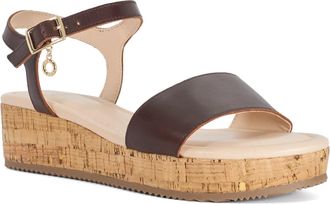 Dune London Ladies LIARA Cork Flatform Sandals Size UK 5 Casual Sandals