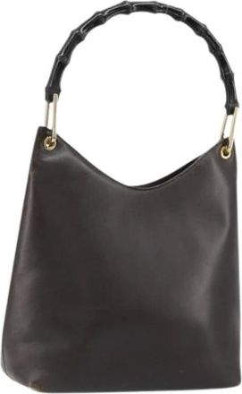Gucci Pre-owned Shoulder Bags, female, Brown, Size: ONE SIZE Pre-owned Vintage Shoulder Bag