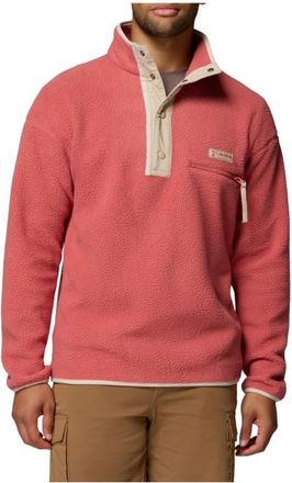 Columbia Helvetia II Half Snap Fleece Fleecepullover f&uuml;r Herren | rot