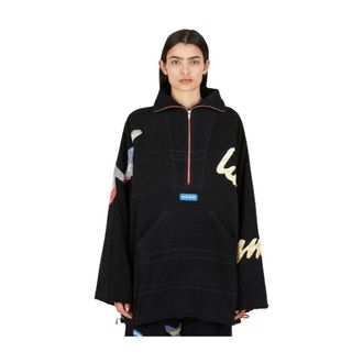 Rave Review Sweatshirts, female, Black, Size: L Callie Sporty Sweatshirt