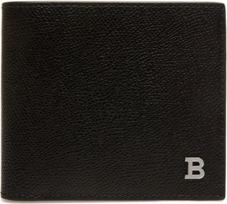 Bally embossed leather wallet - Black