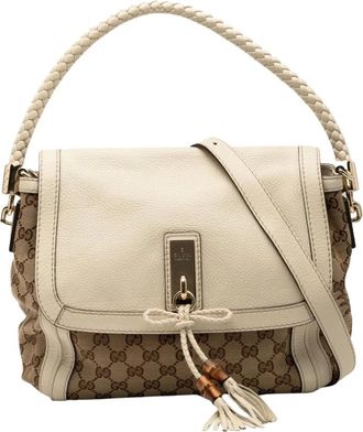 Gucci Pre-owned Handbags, female, Brown, Size: ONE SIZE Pre-owned Handbag with Tassel